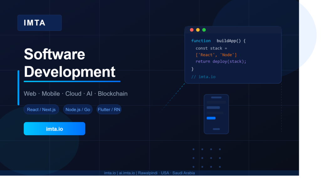Software Development Services | IMTA – Build Smarter