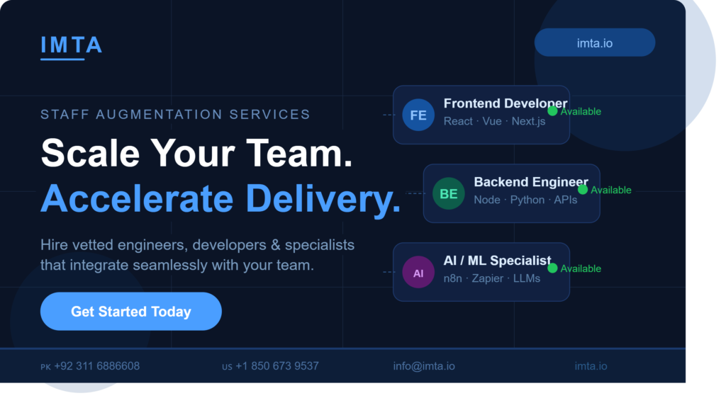 Staff Augmentation Services | Scale Your Team – IMTA
