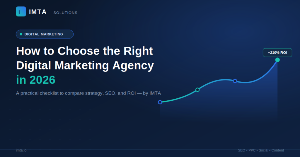 How to Choose the Right Digital Marketing Agency in 2026